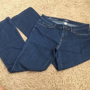 LOFT curvy bootcut jeans sz. 6
